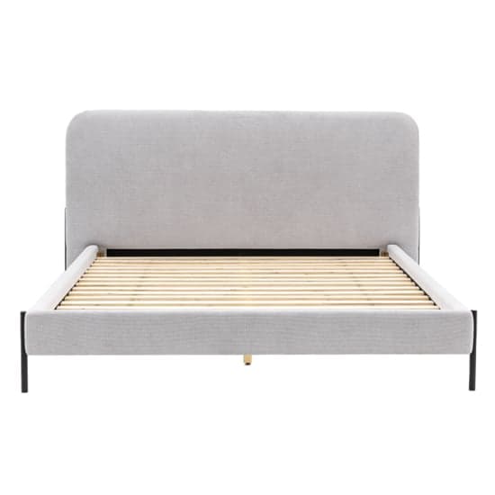 Odense Polyester Fabric King Size Bed In Natural_2
