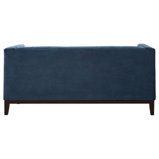 Okab Upholstered Velvet 2 Seater Sofa In Midnight Blue_3
