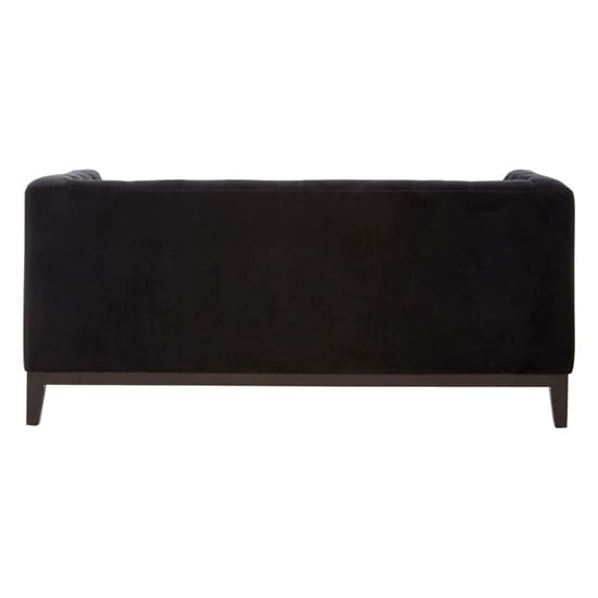 Okab Upholstered Velvet 2 Seater Sofa In Onyx Black_3