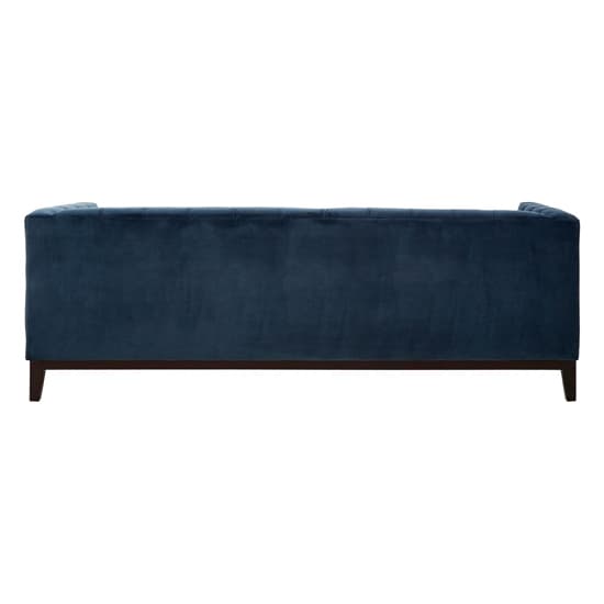 Okab Upholstered Velvet 3 Seater Sofa In Midnight Blue_3