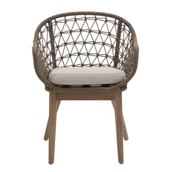 Okala Woven Accent Chair With Grey Fabric Cushion In Natural_2