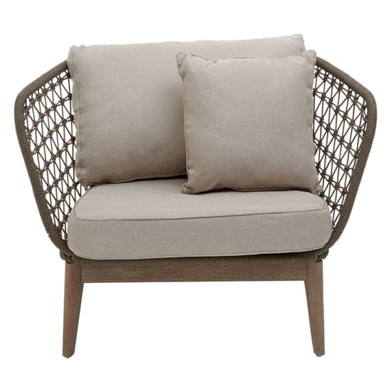 Okala Woven Armchair With Grey Fabric Cushion In Natural_2