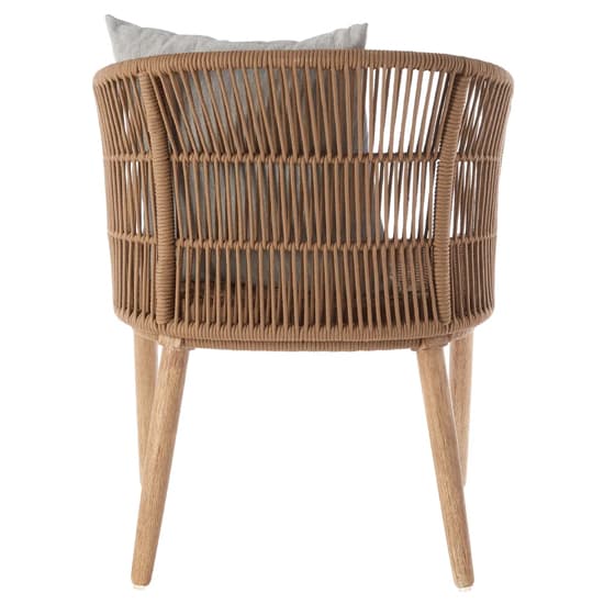 Okala Woven Latte Cotton Rope Armchair In Natural_4