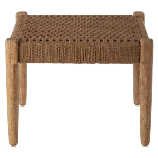 Okala Woven Latte Cotton Rope Footstool In Natural_2