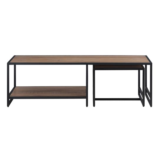 Olbia Wooden Coffee Table With Removeable Side Table In Oak_2