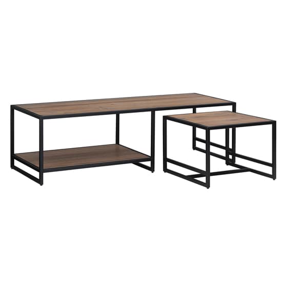 Olbia Wooden Coffee Table With Removeable Side Table In Oak_3