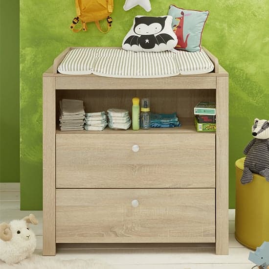 Oley Storage Cabinet With Changer Top In Sagerau Light Oak_1