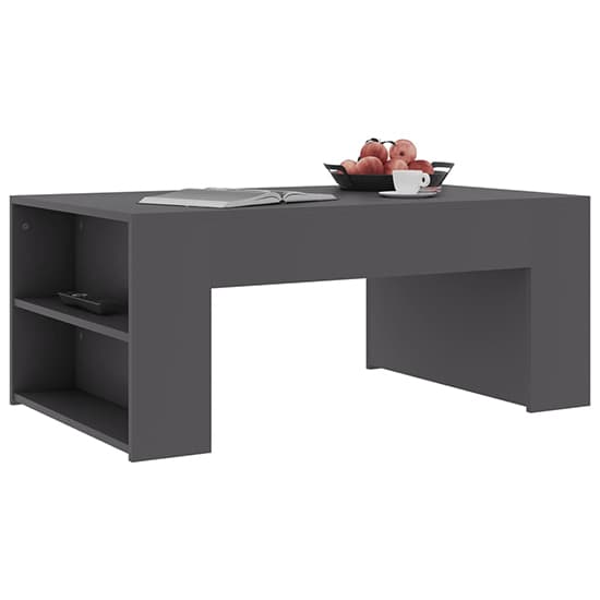 Olicia Wooden Coffee Table With Shelves In Grey_2