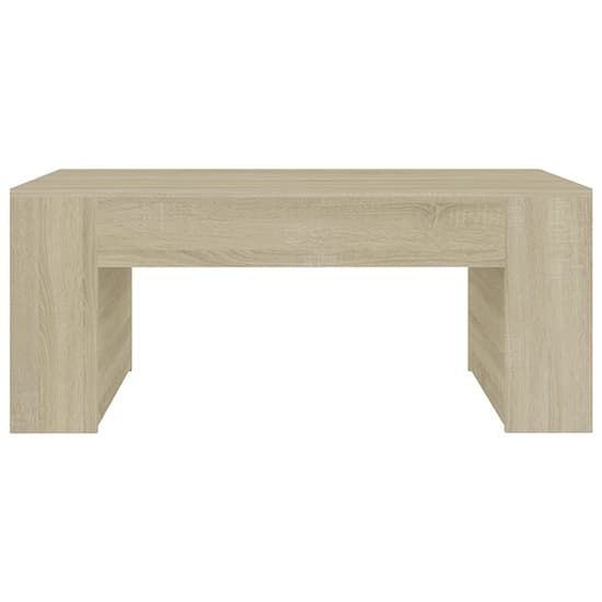 Olicia Wooden Coffee Table With Shelves In Sonoma Oak_4