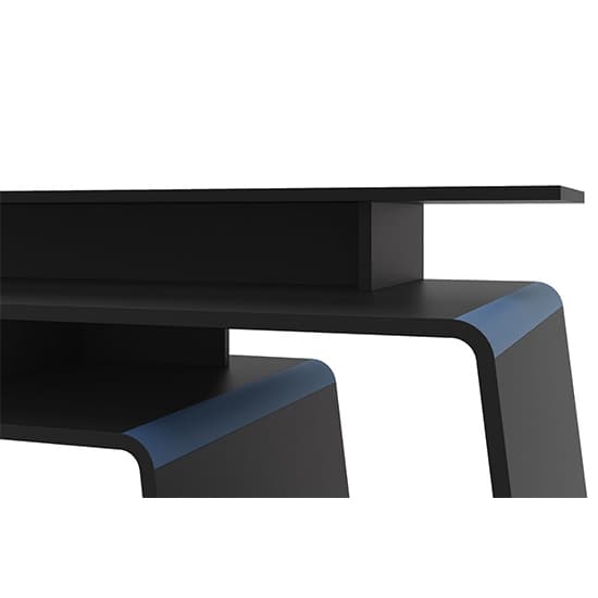 Onyx Wooden Gaming Desk In Black And Blue_5