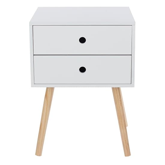 Outwell Scandia Bedside Cabinet With Wood Legs And 2 Drawers_2