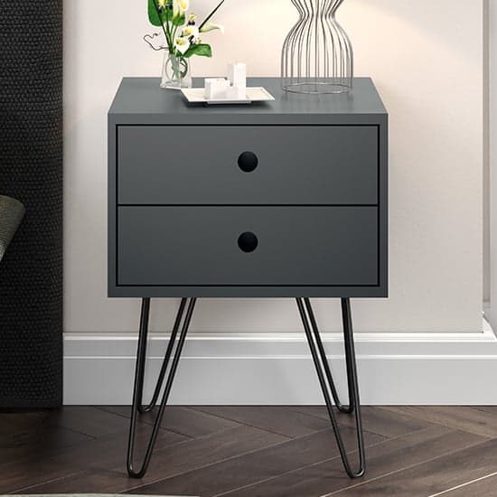 Outwell Telford Bedside Cabinet In Blue With Metal Legs_2