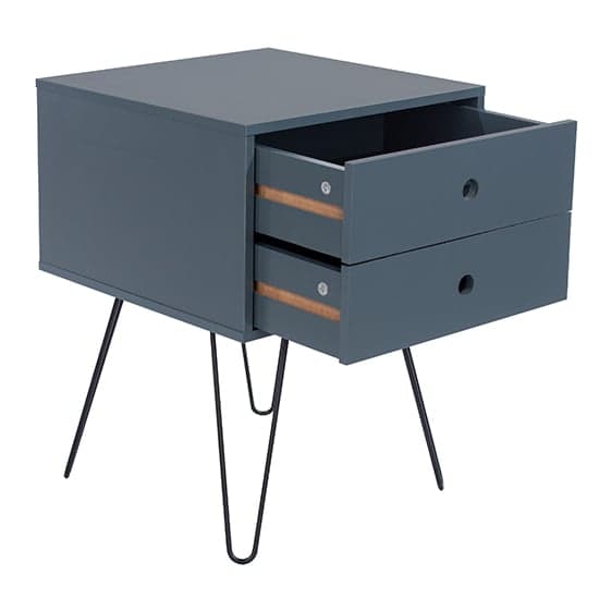 Outwell Telford Bedside Cabinet In Blue With Metal Legs_4