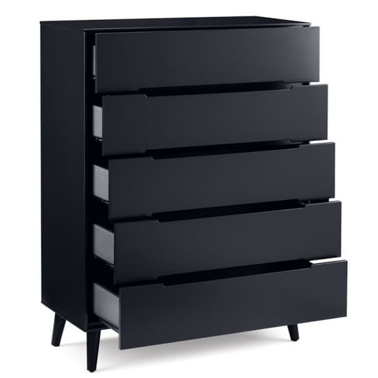 Abrina Wooden Chest Of 5 Drawers In Anthracite_2