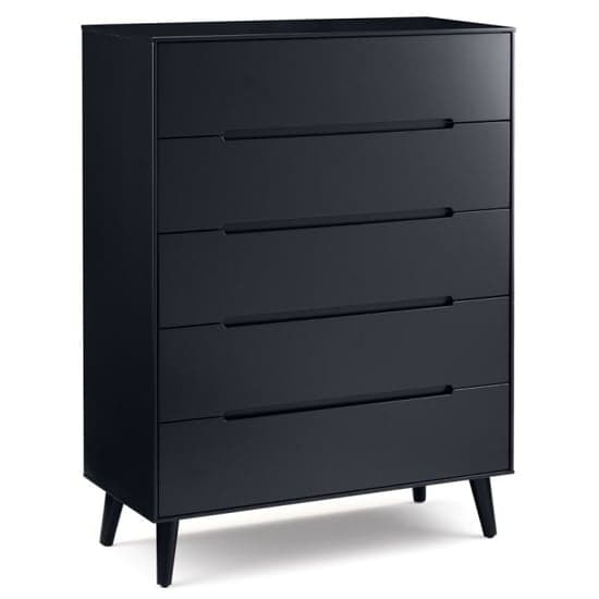 Abrina Wooden Chest Of 5 Drawers In Anthracite_1