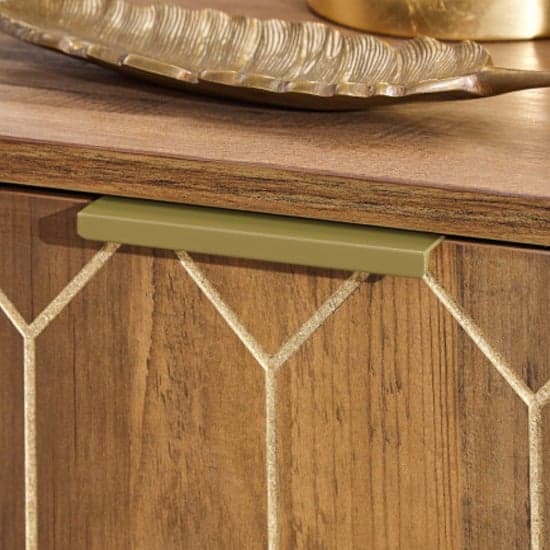 Orleans Wooden Bedside Cabinet 2 Drawers In Mango Wood Effect_4