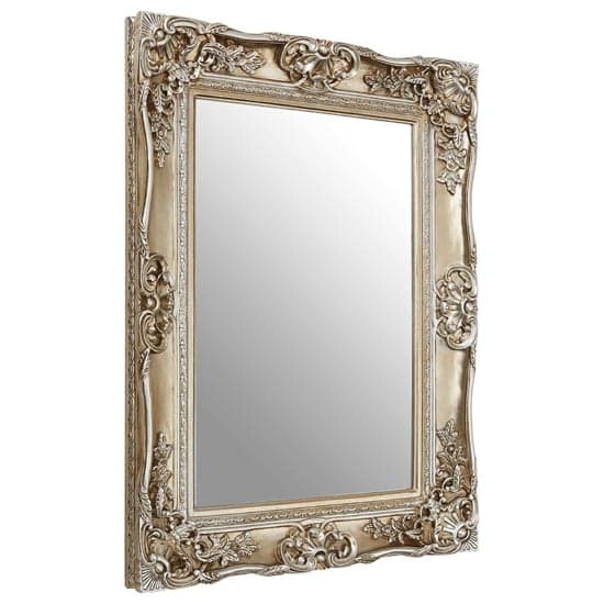 Ornatis Rectangular Wall Mirror In Champagne Gold Frame_1