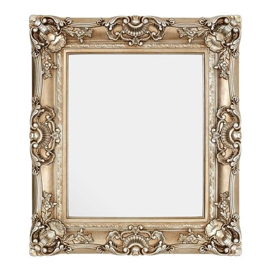 Ornatis Square Neoclassical Style Wall Mirror In Champagne_1