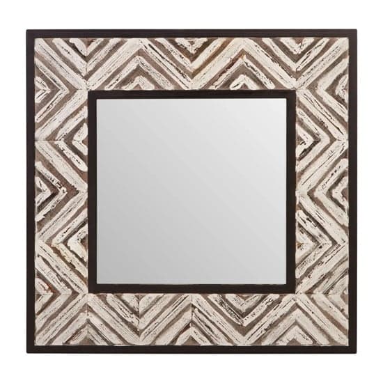 Orphee Wall Mirror With Black Wooden Frame_1