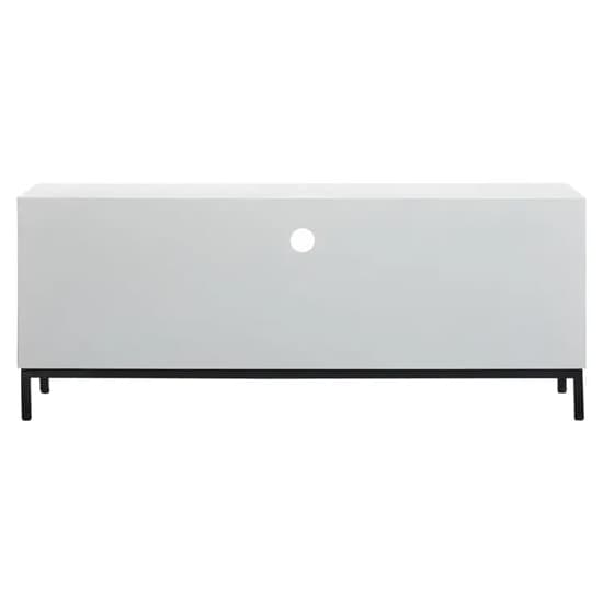 Orphee Wooden TV Stand With 2 Doors 1 Drawer In White_5