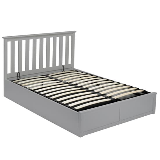 Orpington Wooden Double Bed In Grey_3