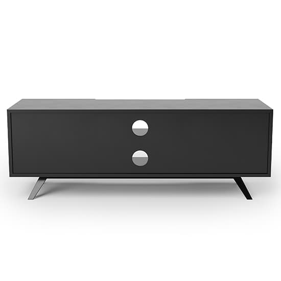 Orsha Wooden TV Stand With 4 Drawers In Black_5