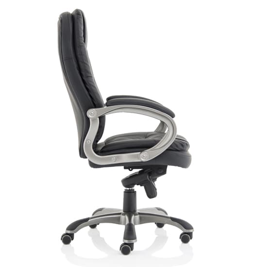Oscar Faux Leather Executive Office Chair In Black_7