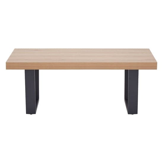 Otell Wooden Coffee Table With U-Shaped base In Natural_2
