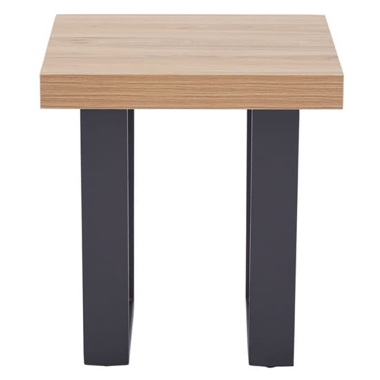 Otell Wooden Side Table With U-Shaped base In Natural_2
