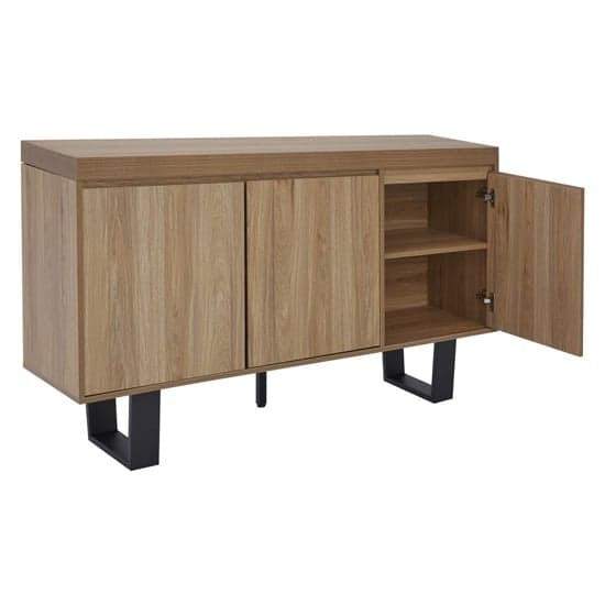 Otell Wooden Sideboard With U-Shaped base In Natural_2