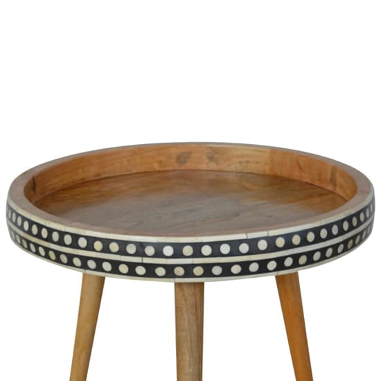 Ouzel Wooden Nordic Style End Table In Bone Inlay And Oak_3