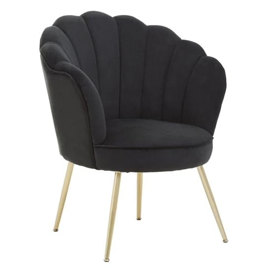 Ovaley Upholstered Velvet Accent Chair In Aqua_2