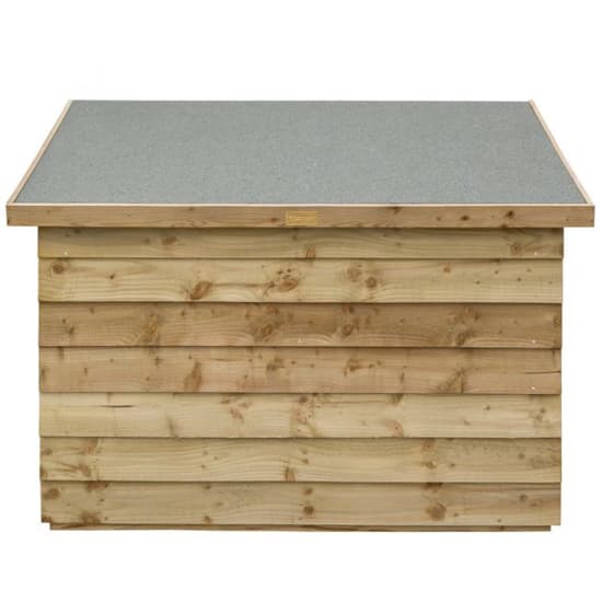 Overlap Wooden Patio Storage Chest In Natural Timber_3