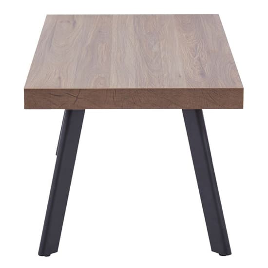 Owall Wooden Coffee Table With Black Metal Legs In Oak_3
