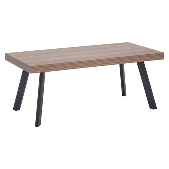 Owall Wooden Coffee Table With Black Metal Legs In Oak_1