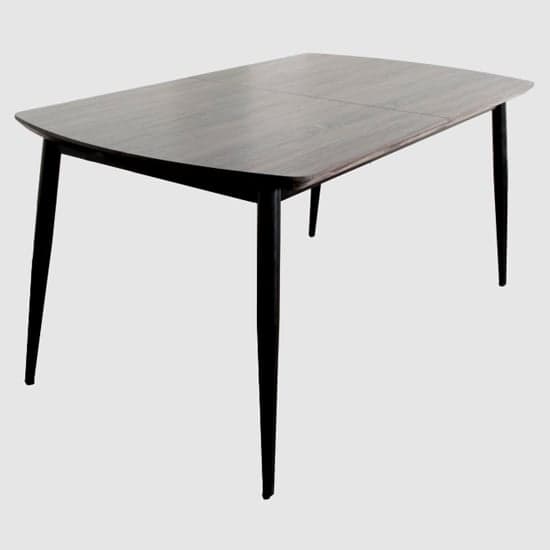 Oxford Wooden Extending Dining Table In Grey Oak_2