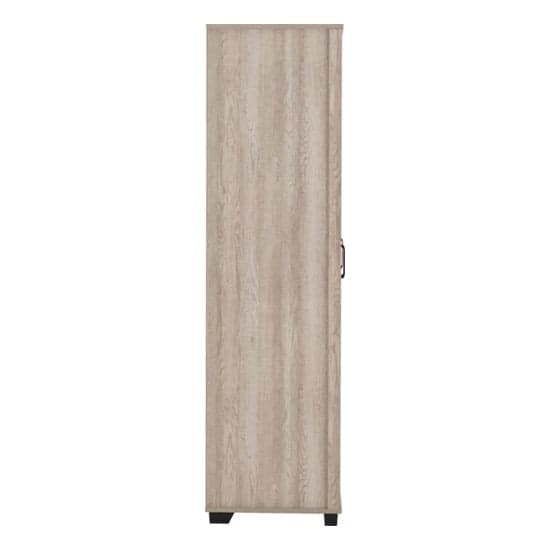 Oxnard Wooden Wardrobe With 3 Doors In Light Oak_4