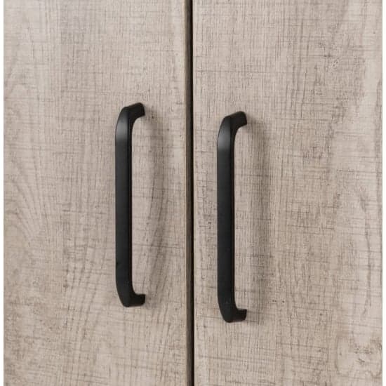Oxnard Wooden Wardrobe With 4 Doors In Light Oak_4
