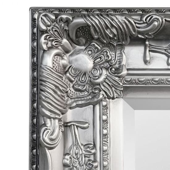 Padilla Dressing Mirror In Pewter Wooden Frame_4