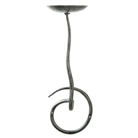Pales Iron Wall Candleholder In Antique Black_2