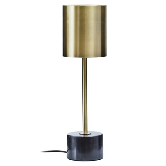 Palma Gold Metal Table Lamp With Black Marble Base_2