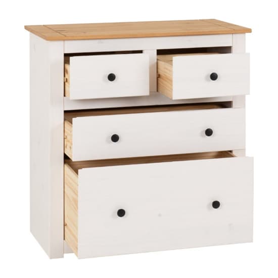 Pavia Chest Of Drawers In White And Natural Wax_3