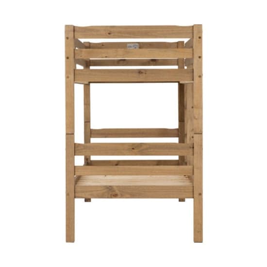 Prinsburg Wooden Single Bunk Bed In Natural Wax_4