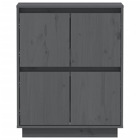 Paolo Pinewood Sideboard With 4 Doors In Grey_4