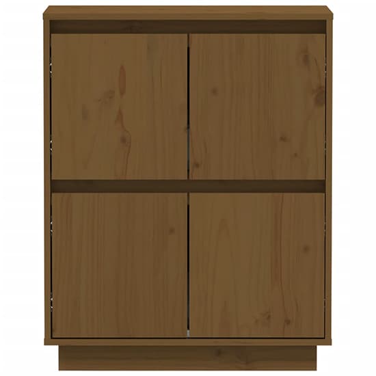 Paolo Pinewood Sideboard With 4 Doors In Honey Brown_4