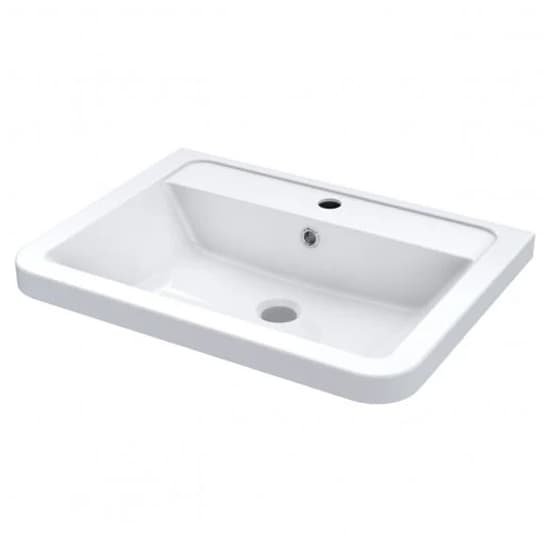 Paradox 60cm Wall Vanity With Ceramic Basin In Gloss White_3