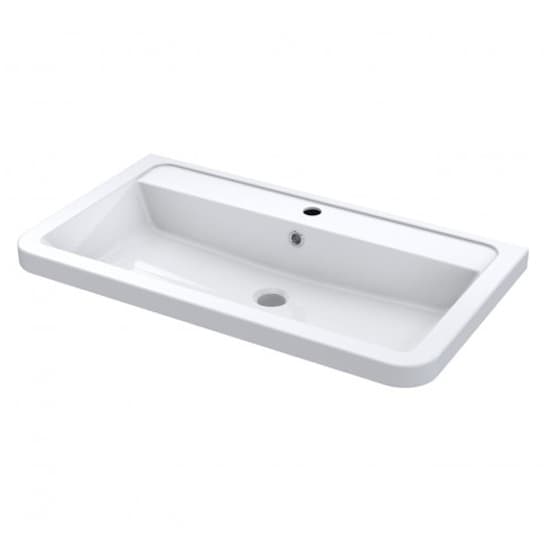 Paradox 80cm Wall Vanity With Ceramic Basin In Gloss White_3