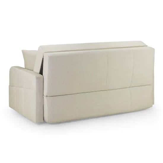 Palila Fabric 3 Seater Sofa Bed In Beige_2