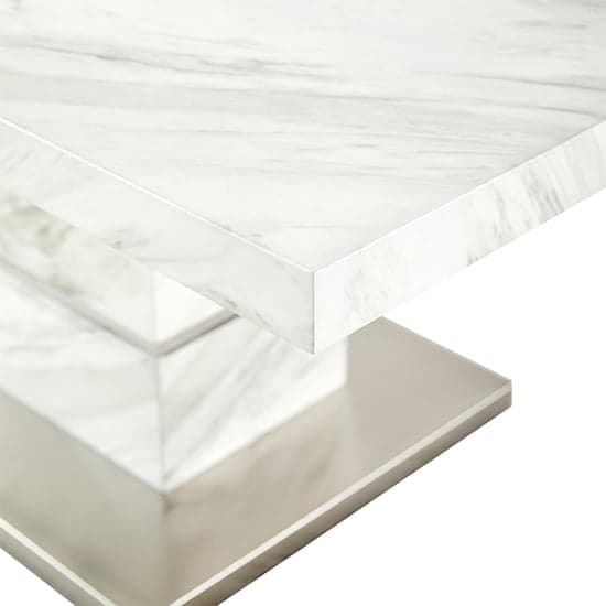 Parini High Gloss Coffee Table In Magnesia Marble Effect_8