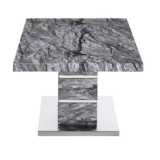 Parini High Gloss Coffee Table In Melange Marble Effect_5